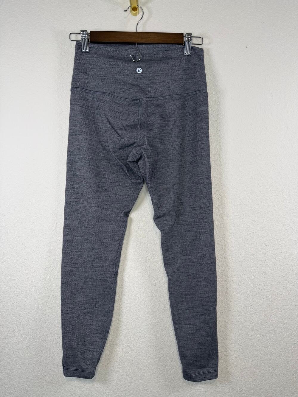 Lululemon Heathered Gray High Rise Leggings Size 8